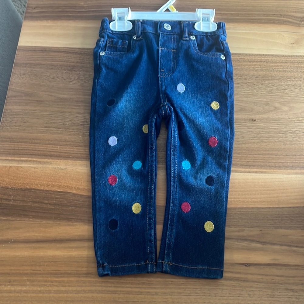 New with tags tough skin jeans toddler to tea size excellent condition #730